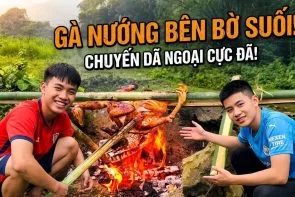 Gà Nướng Muối Ớt Bên Suối: Đừng Xem Lúc Đói Nếu Không Muốn "Thèm Rỏ Rãi"! | Người Ở Bản